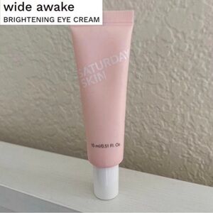 Saturday Skin Wide Awake Brightening Eye Cream (0.51 fl oz) Kbeauty